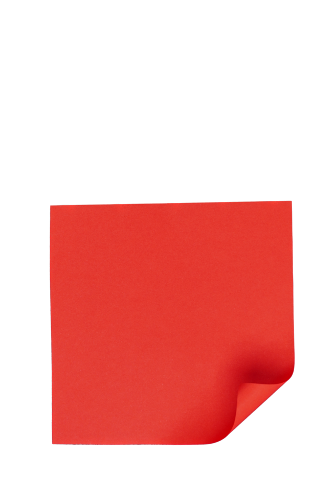 Sticky Note Paper Transparent png