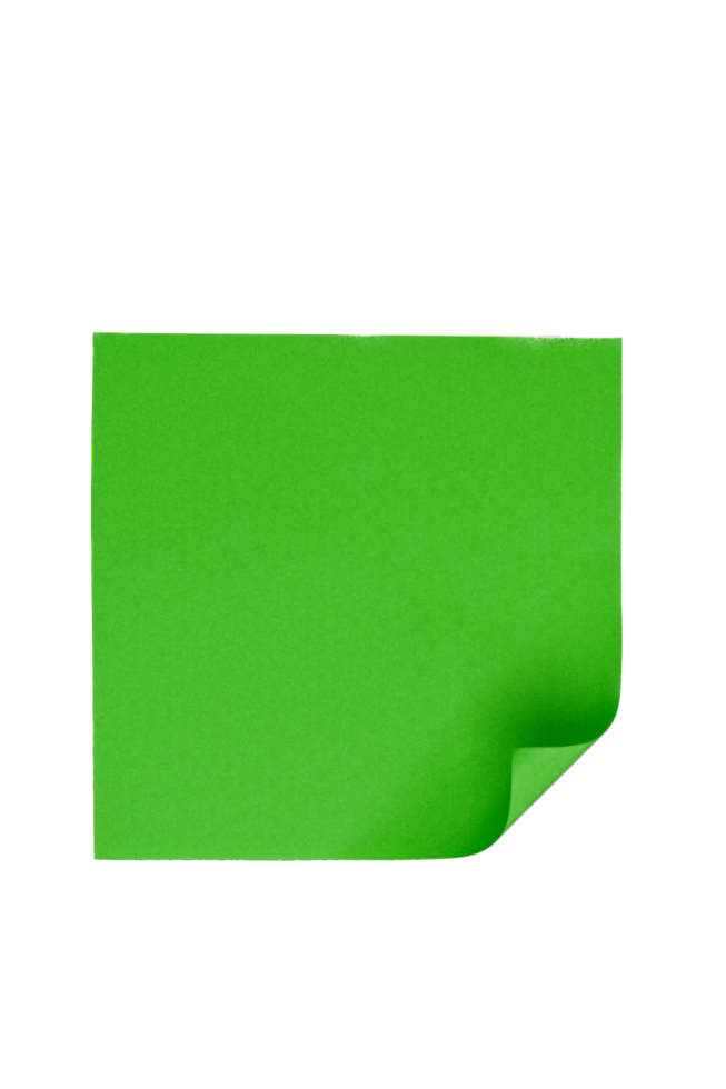 klebrig Hinweis Papier transparent png