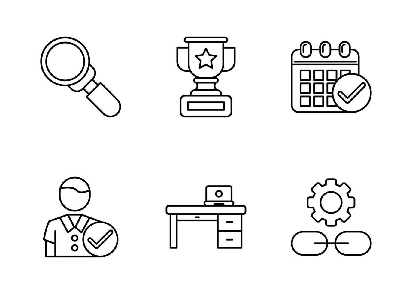 Set of Unique Vector Icons