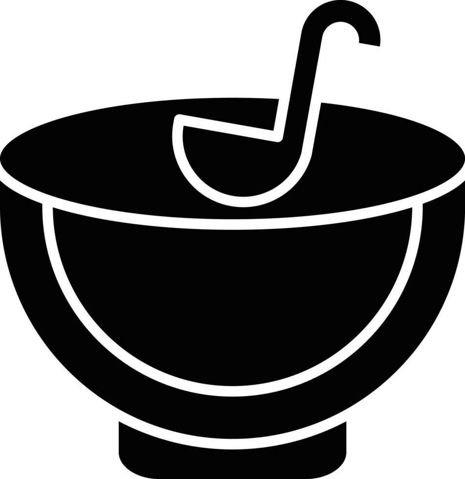 Vector Design Punch Bowl Icon Style