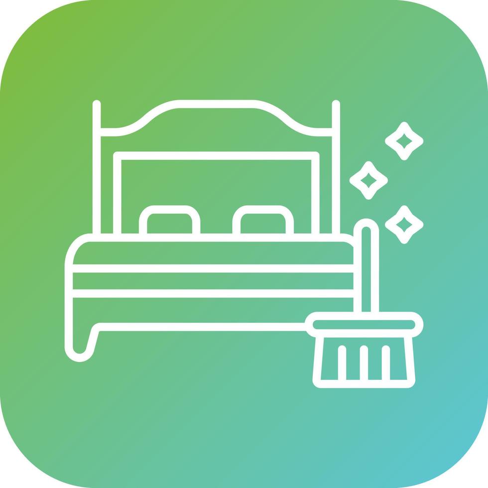 Mattress Cleaning Vector Icon Style