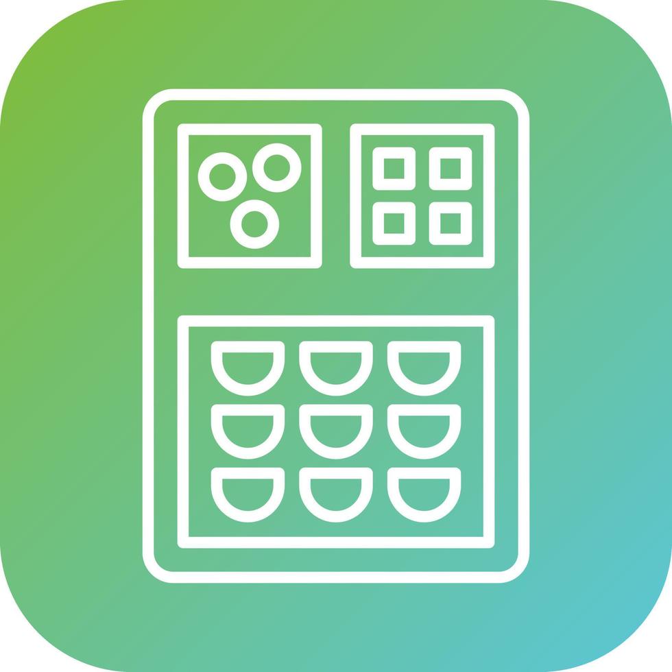 Meal Prep Vector Icon Style