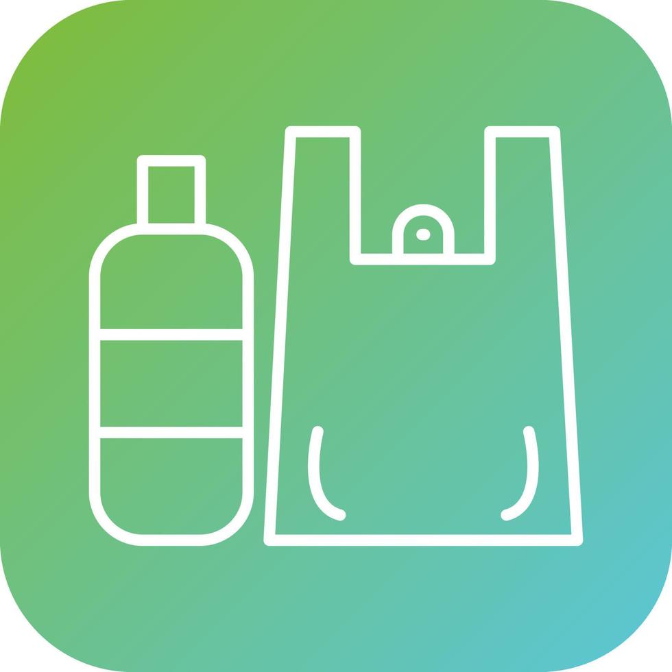 Plastic Vector Icon Style