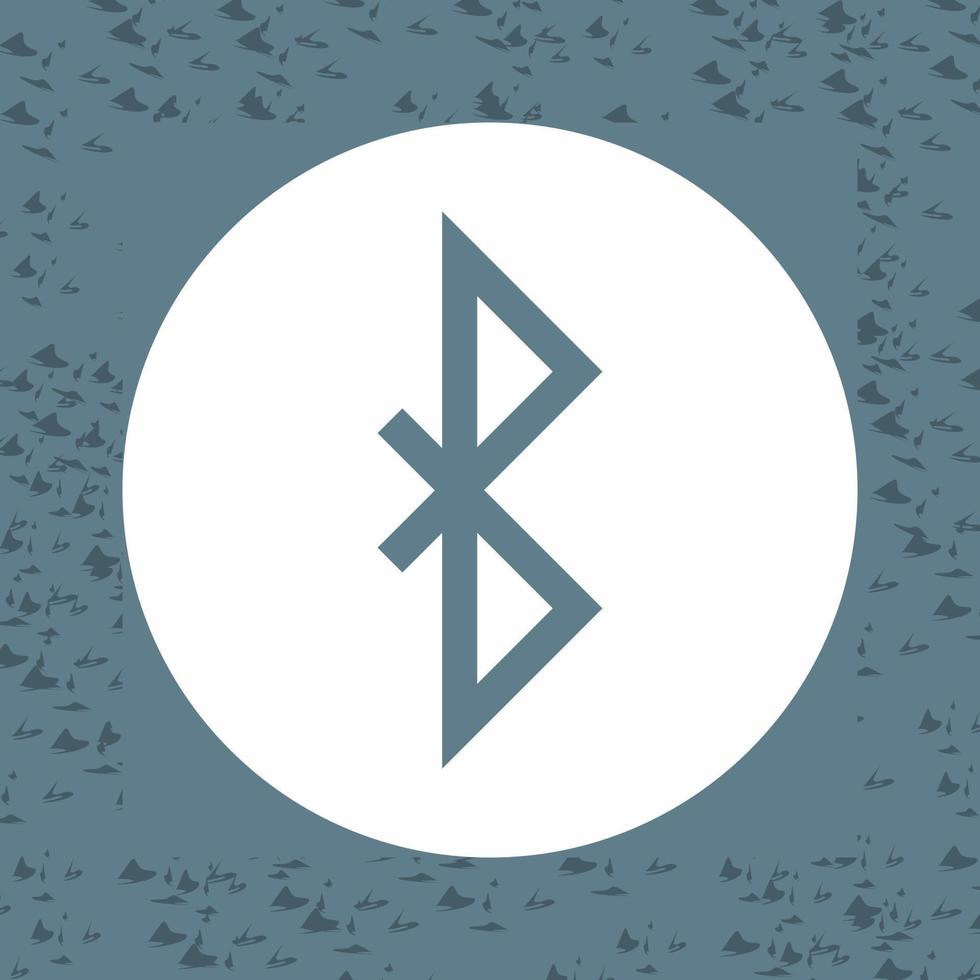 icono de vector de bluetooth