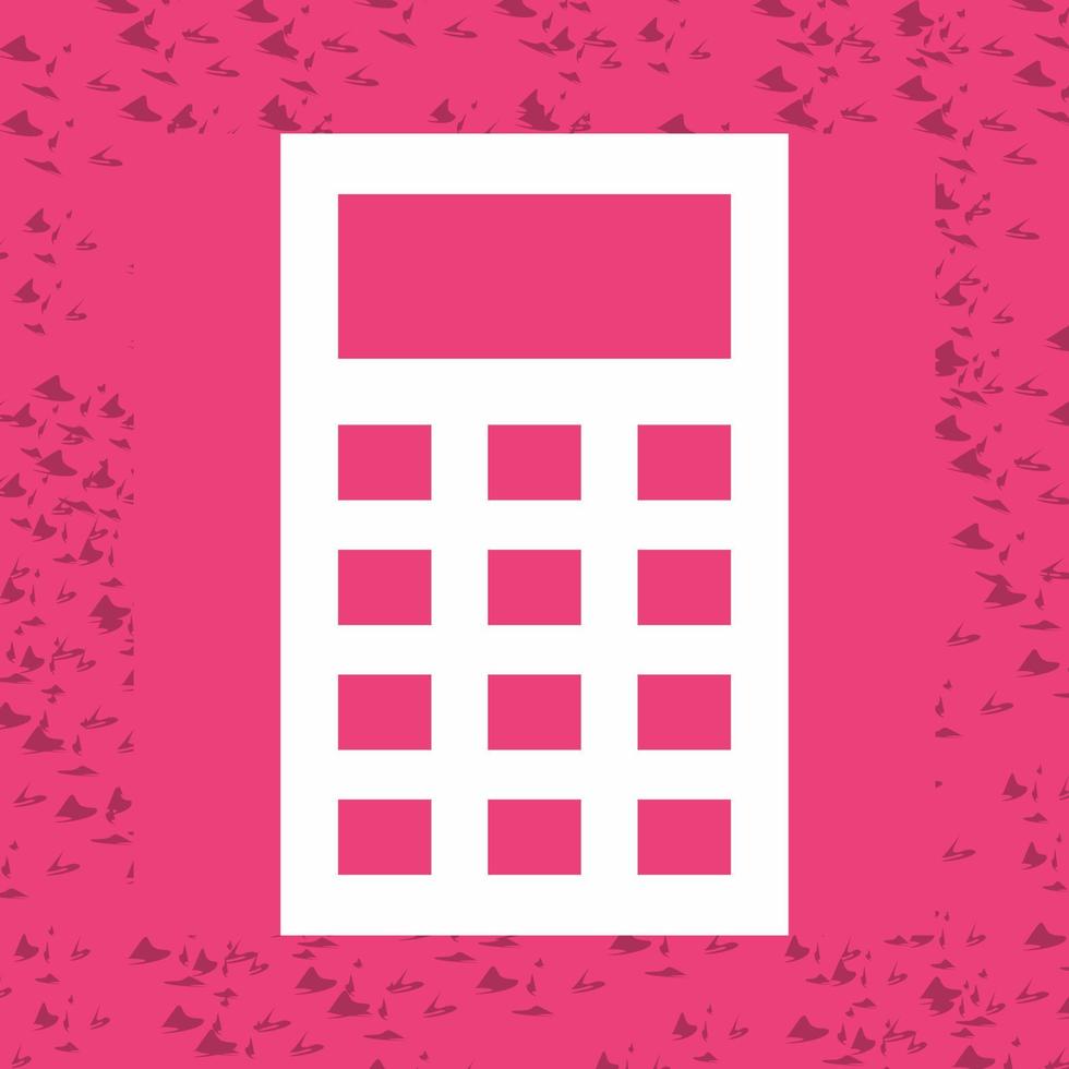 Calculator Vector Icon