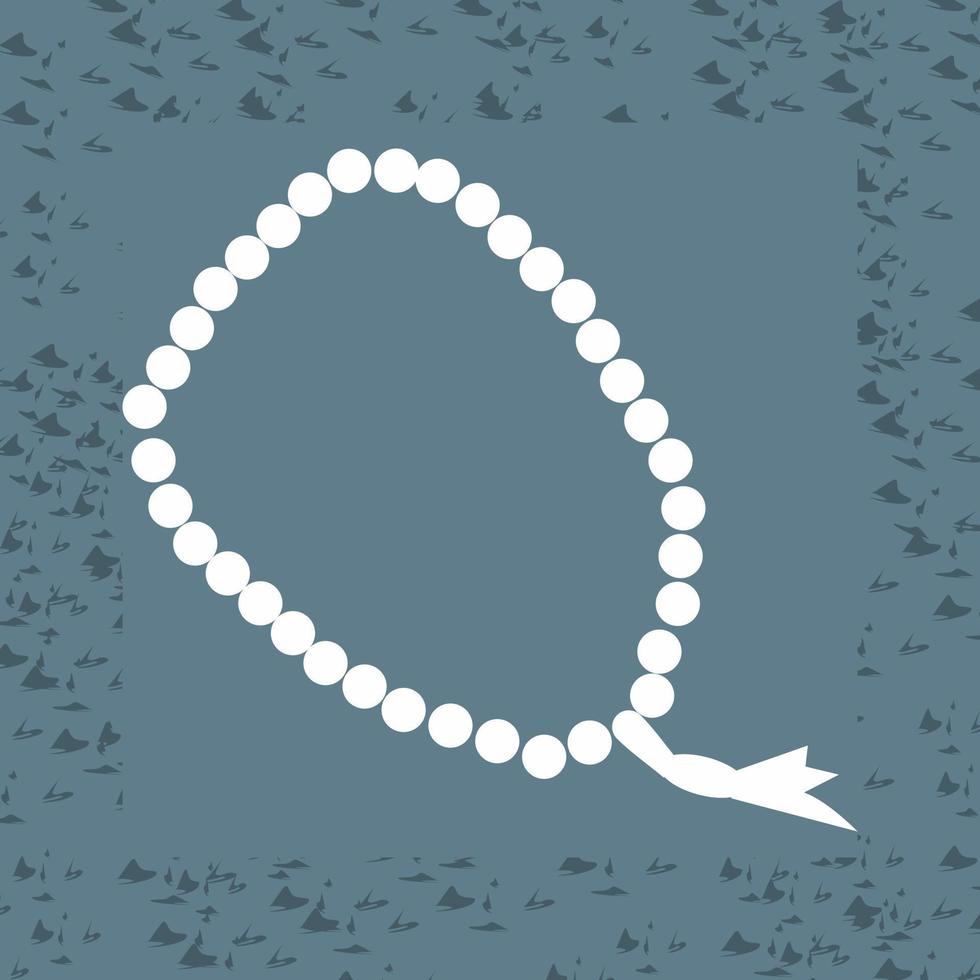 Prayer Beads Vector Icon
