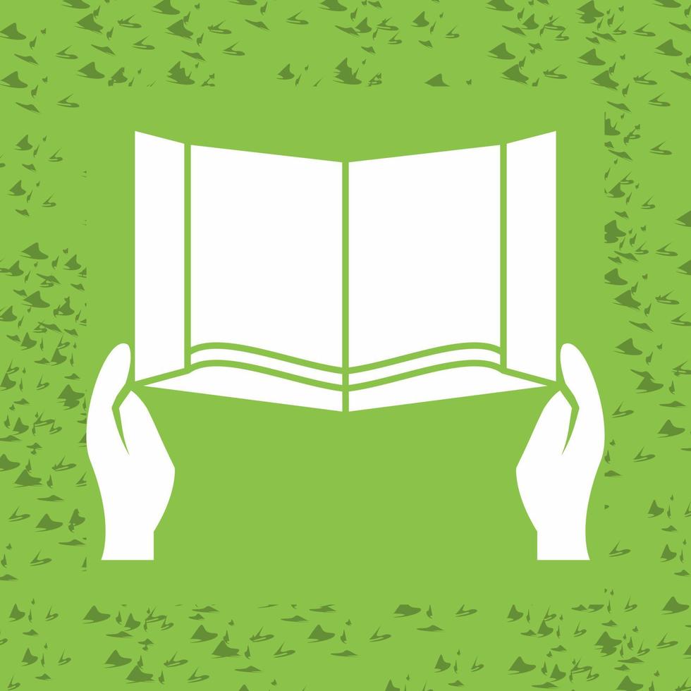 Reading Holy Book Vector Icon