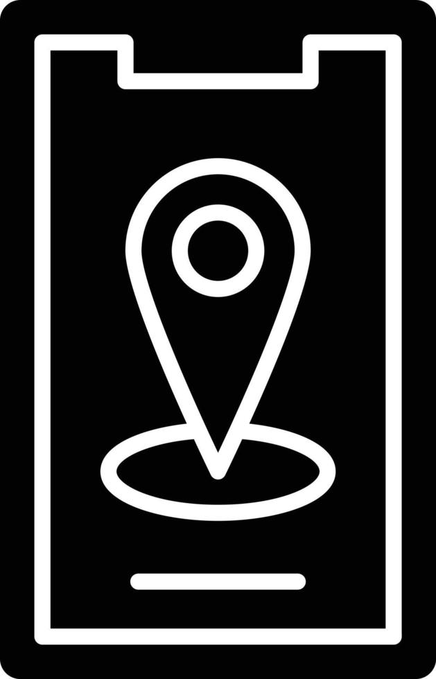 Vector Design Mobile Map Icon Style