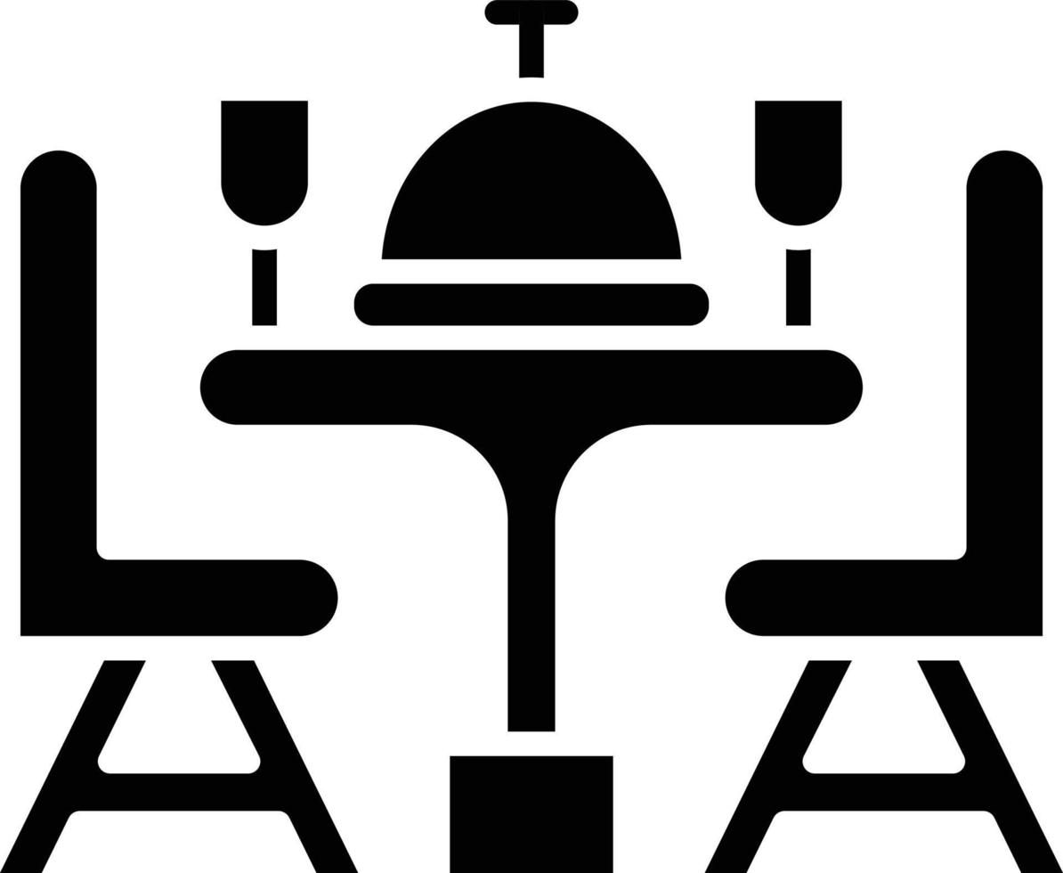 Vector Design Dining Table Icon Style
