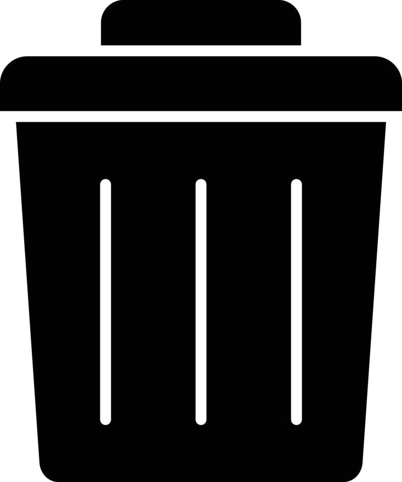 Vector Design Trash Can Icon Style