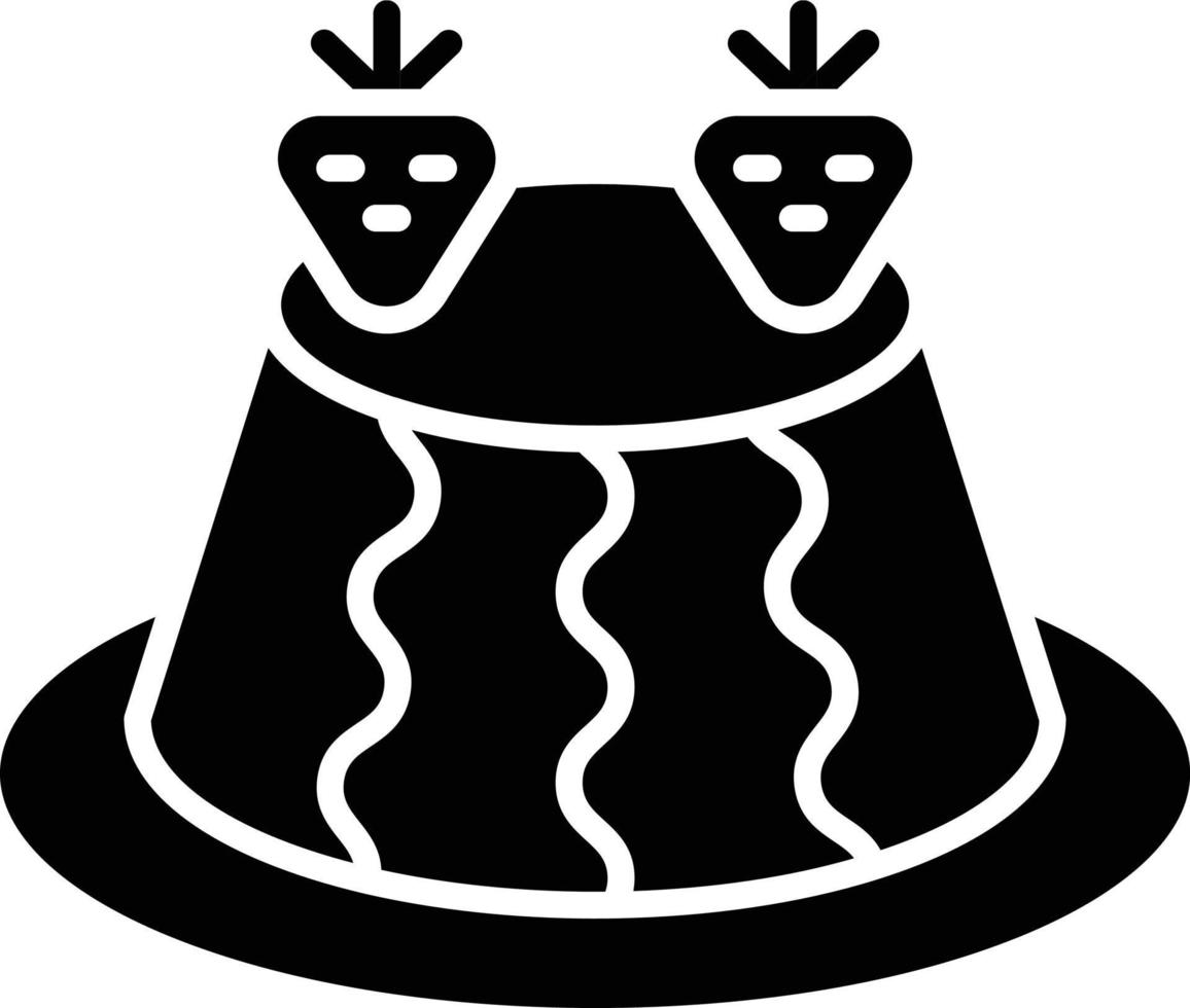 Vector Design Pudding Icon Style