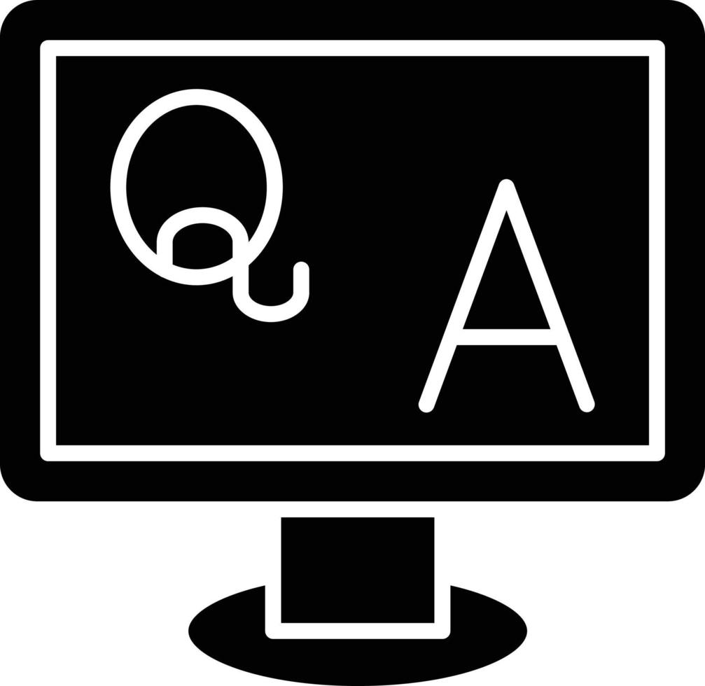 Vector Design QA Icon Style