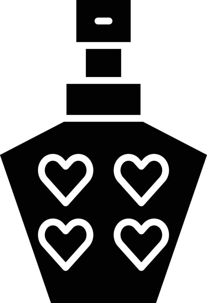 vector diseño perfume icono estilo