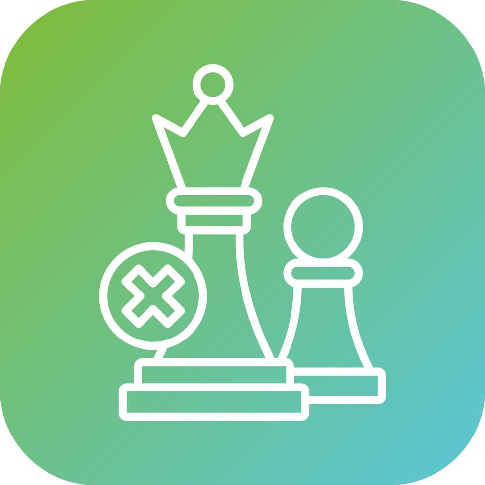 Contra Strategy Vector Icon Style