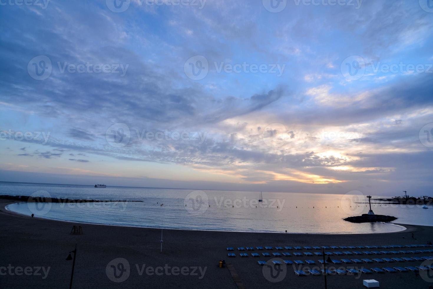 Scenic coastal view photo