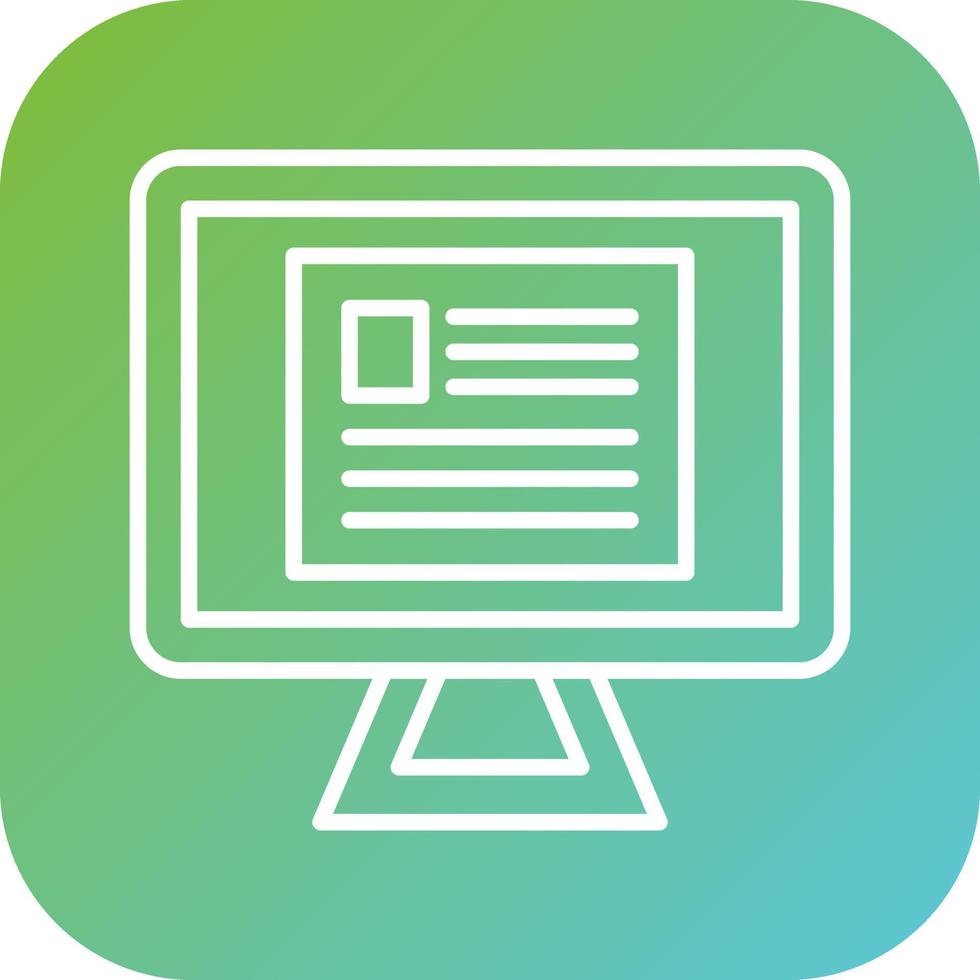 Vlog Vector Icon Style