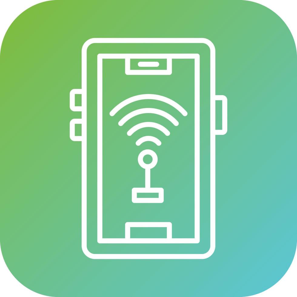 Wifi Tethering Vector Icon Style