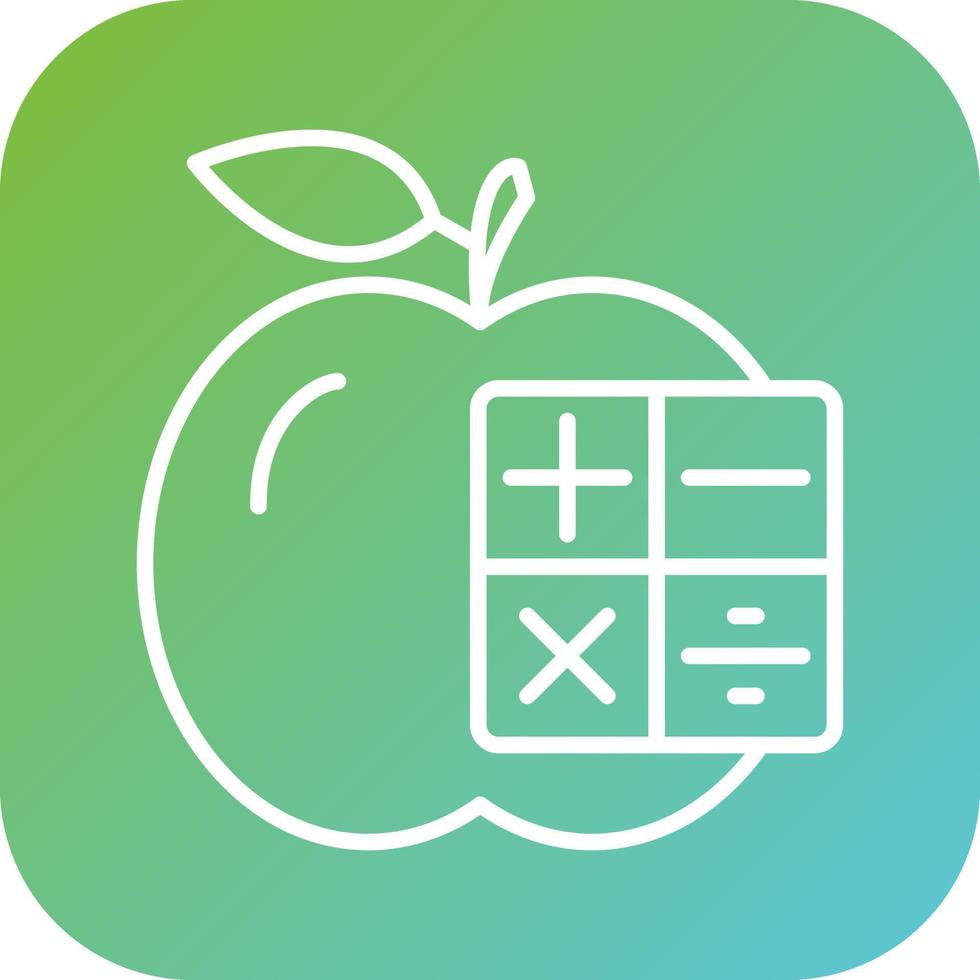 Calories Vector Icon Style