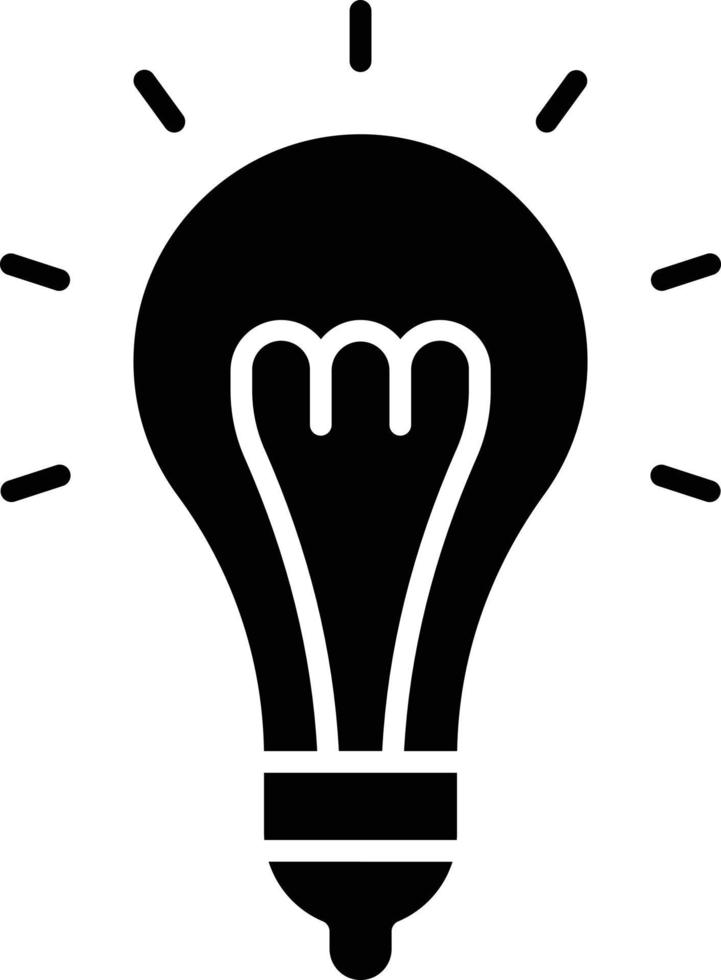 Vector Design Bulb Icon Style