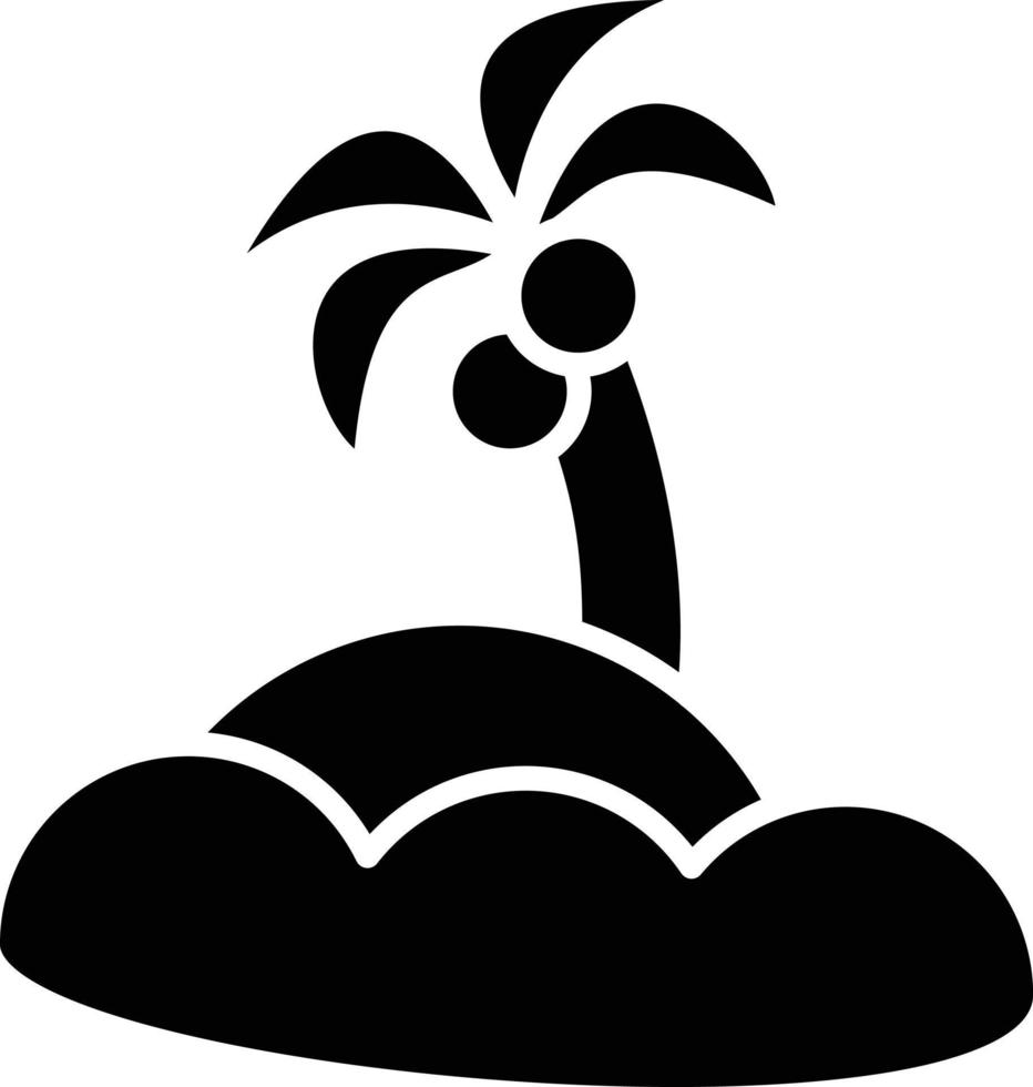 Vector Design Island Icon Style