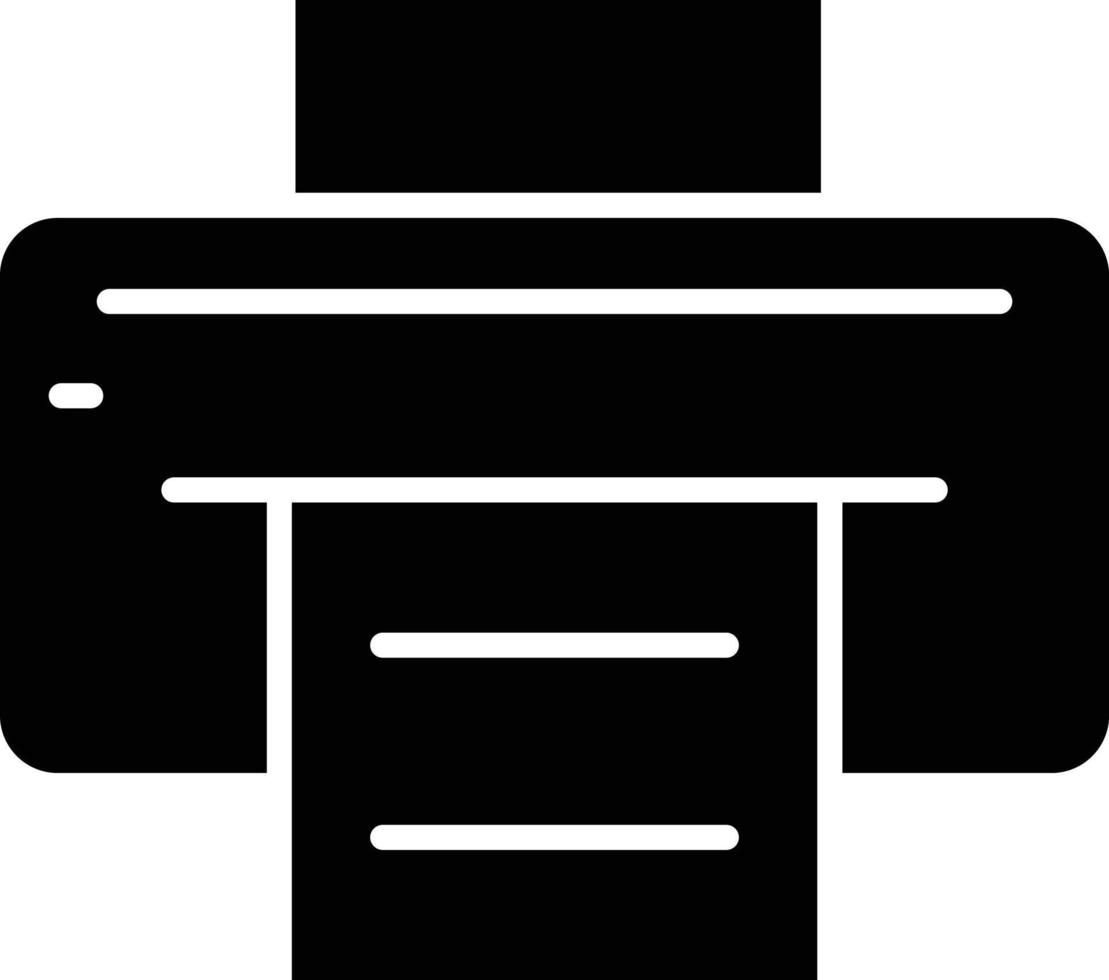 Vector Design Printer Icon Style
