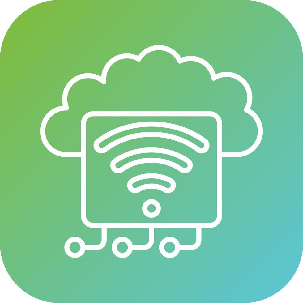 Internet of Things Vector Icon Style
