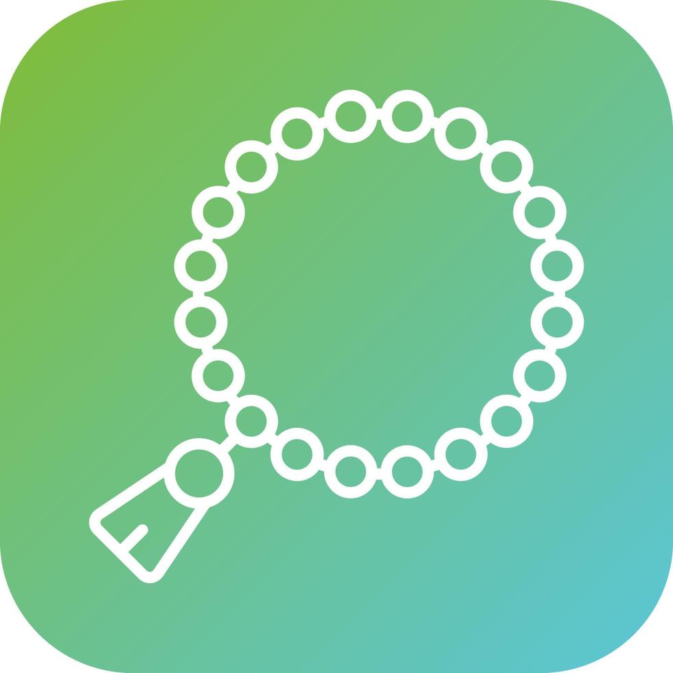 Rosary Vector Icon Style