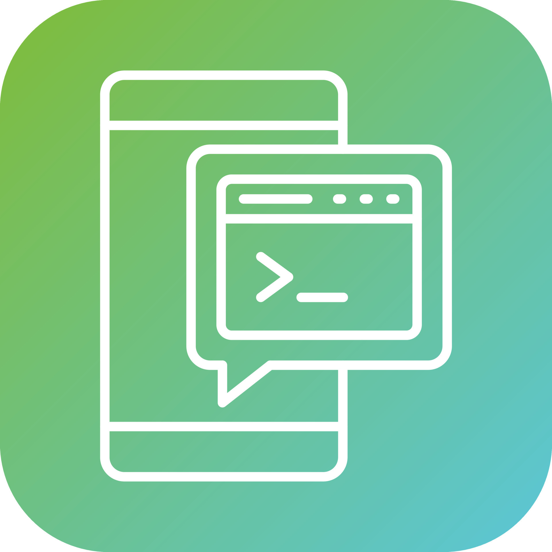 Command Line Vector Icon Style 22301521 Vector Art at Vecteezy