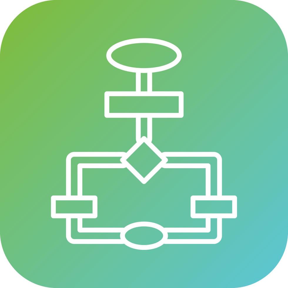 Flowchart Vector Icon Style