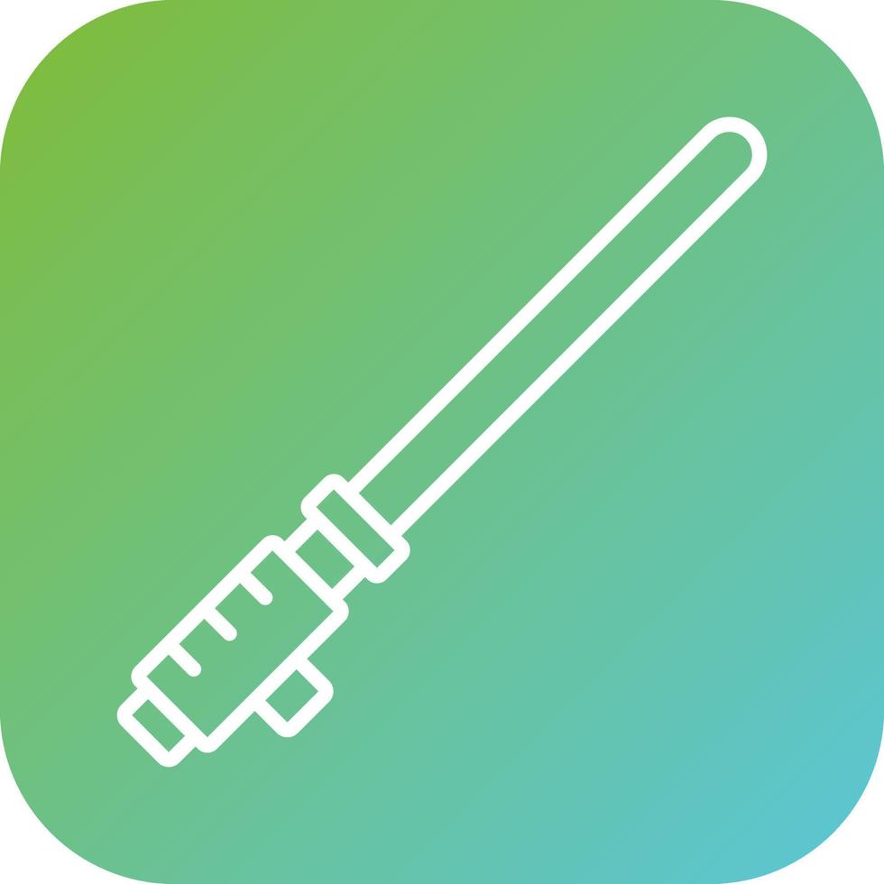 Light Saber Vector Icon Style