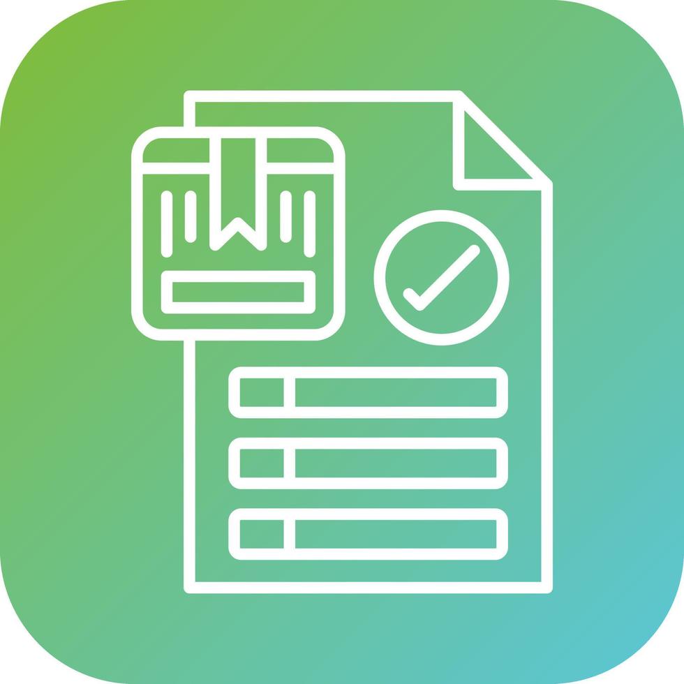 Product Backlog Vector Icon Style