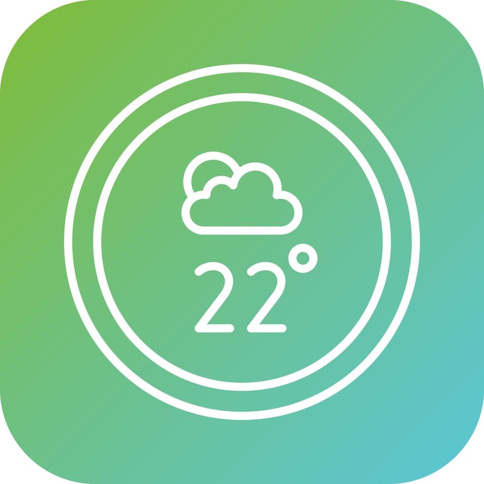 Thermostat Vector Icon Style