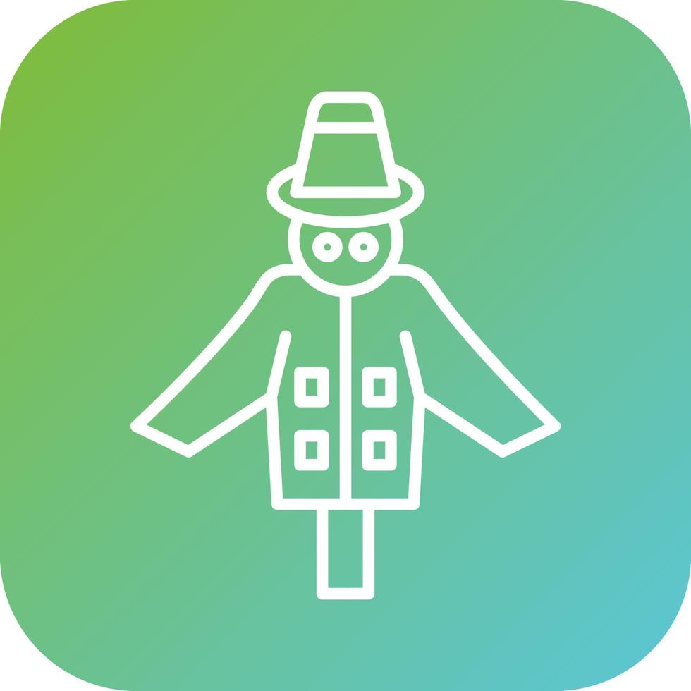 Scarecrow Vector Icon Style