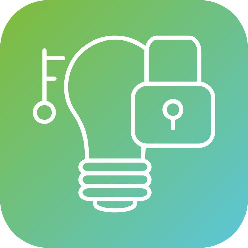Intellectual Property Vector Icon Style