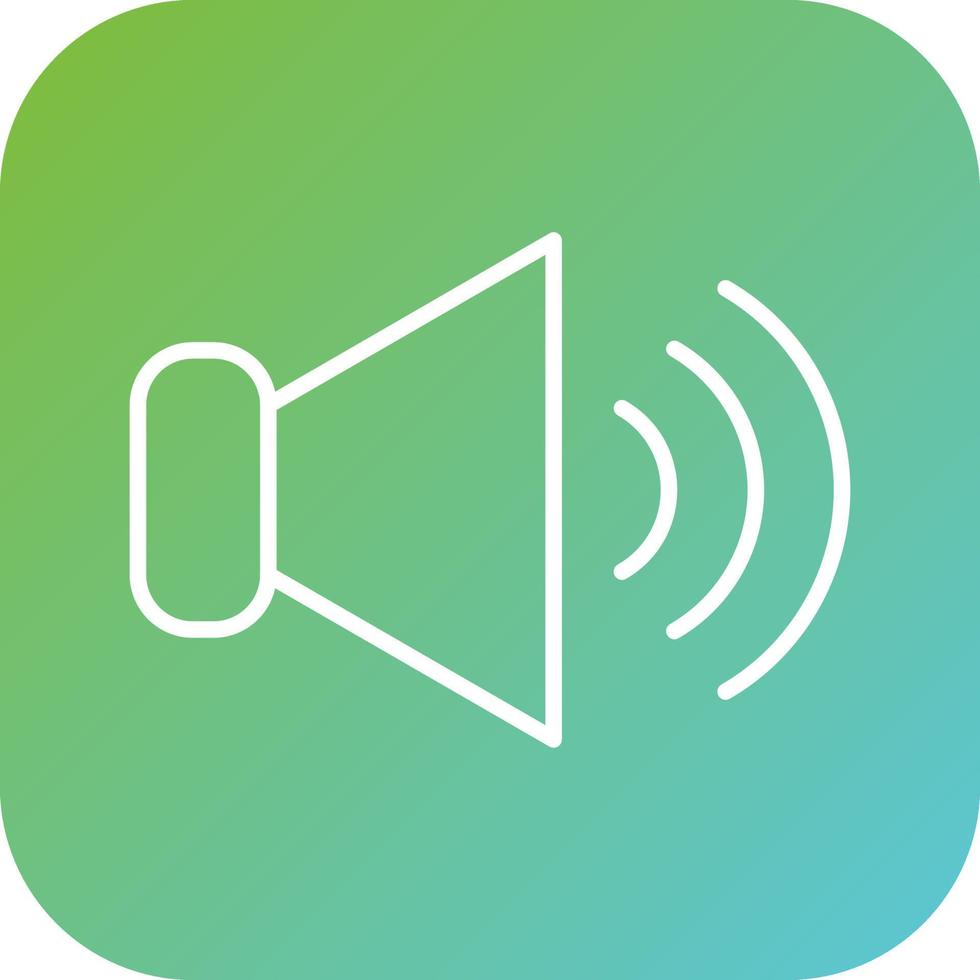 Speaker Vector Icon Style