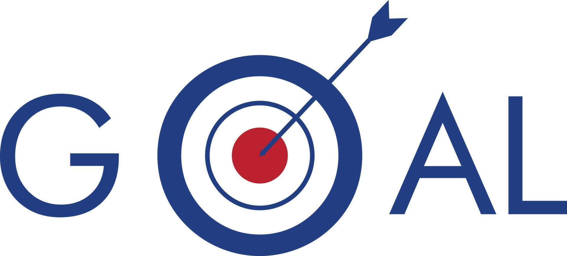 Goal Icon Vector Illustration Graphic