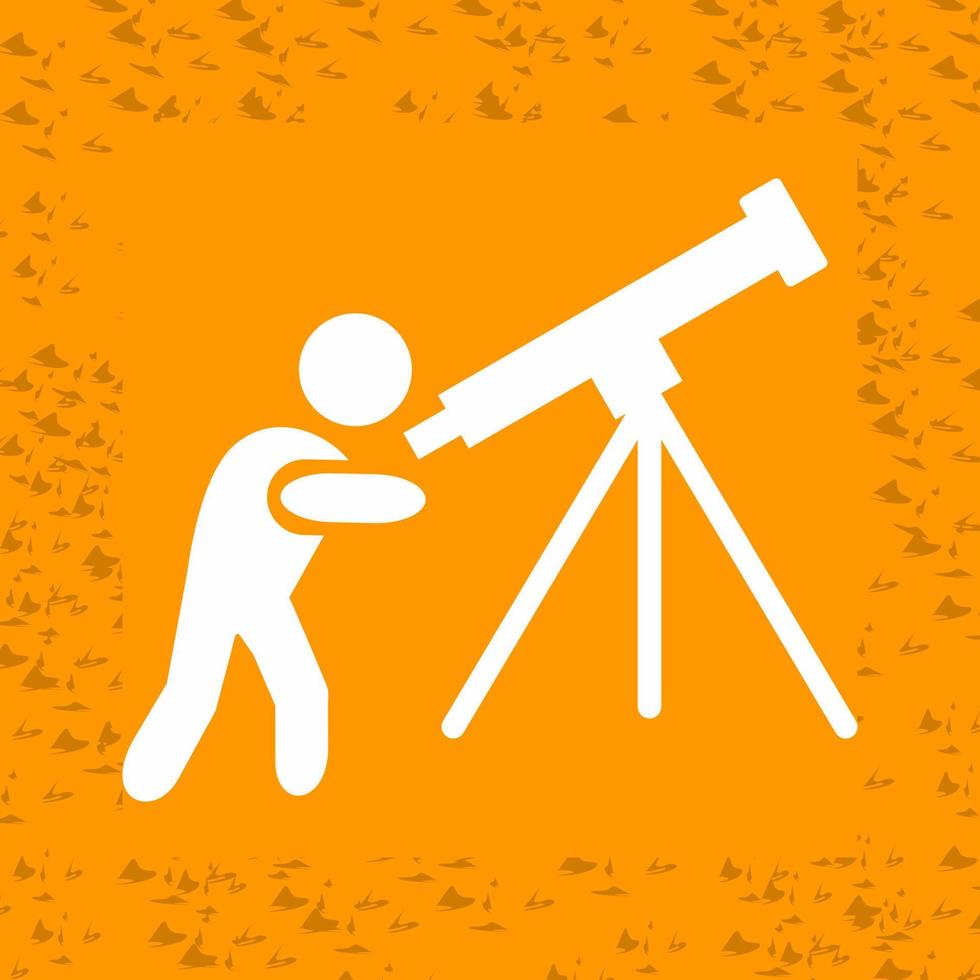 Adjusting Telescope Vector Icon