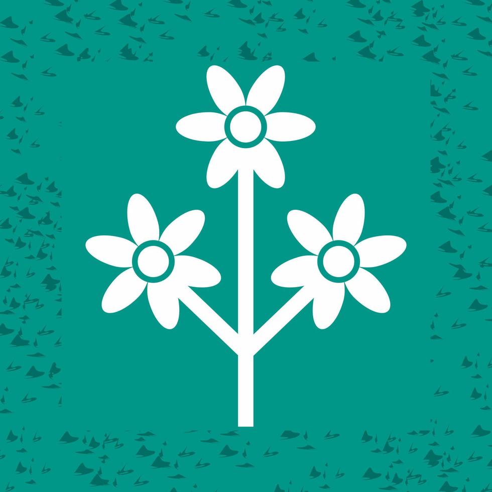 Flower Branch Vector Icon