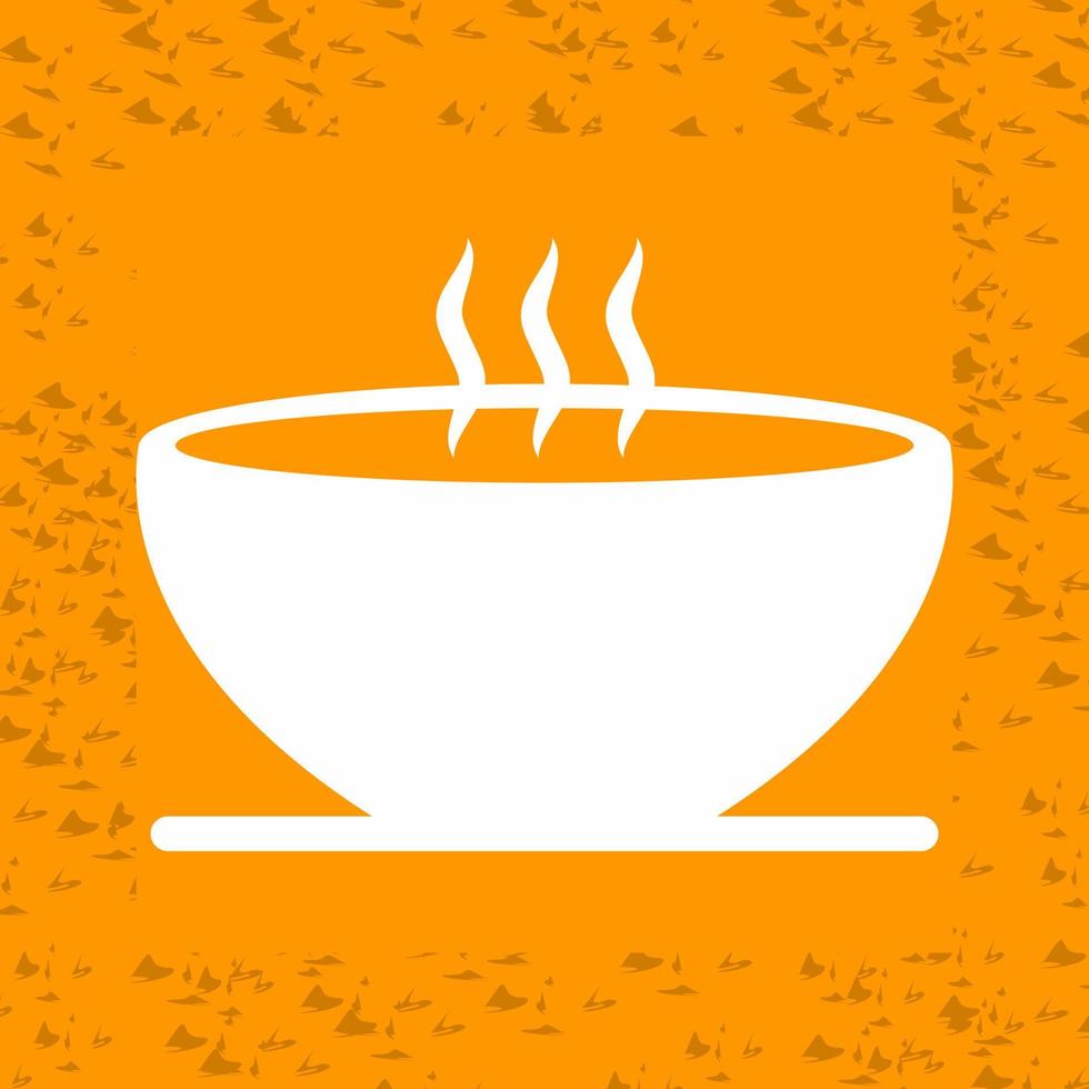 icono de vector de sopa caliente