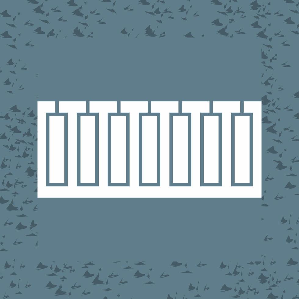 Piano Keys Vector Icon
