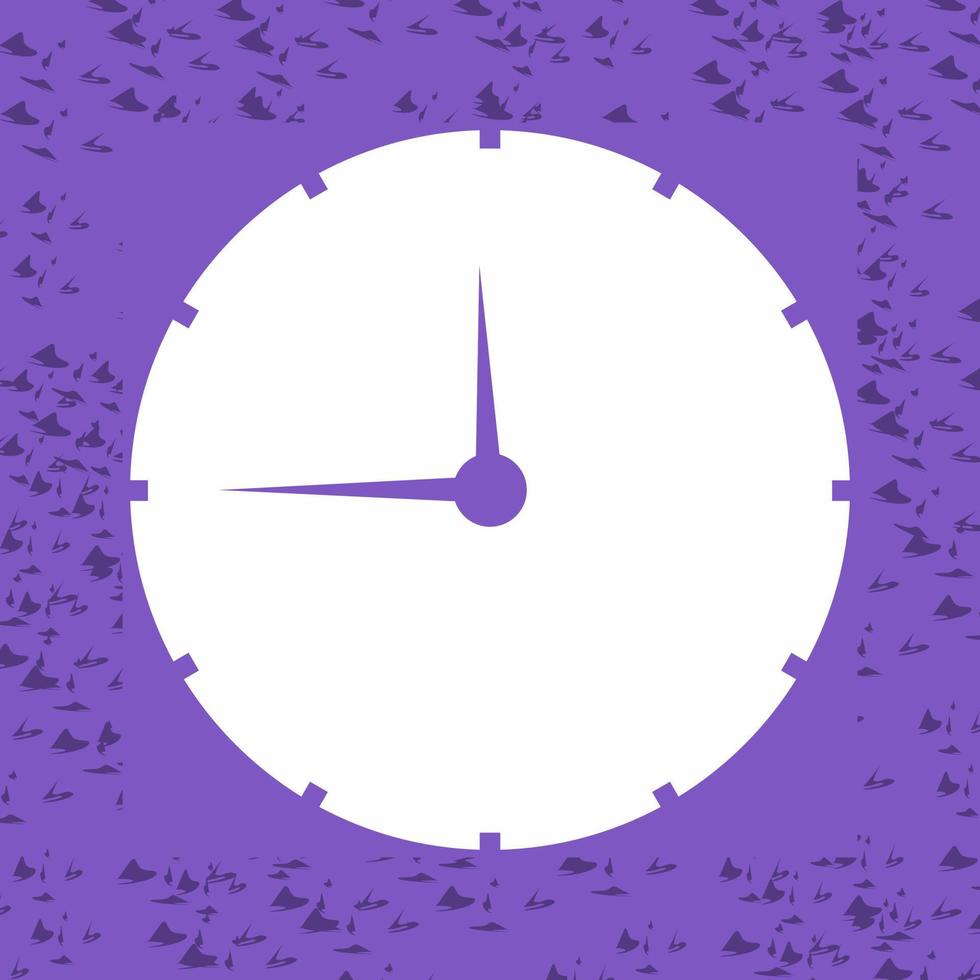 Wall Clock Vector Icon