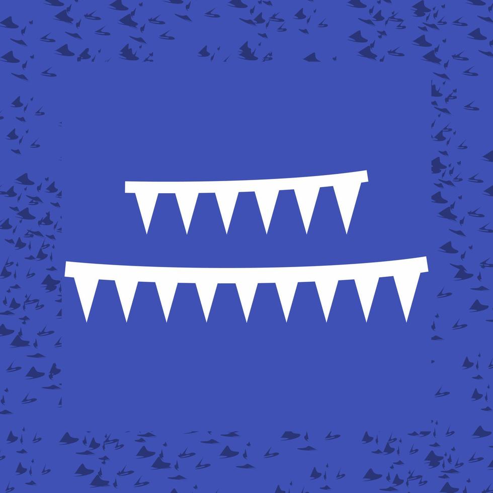 Celebration Flags Vector Icon