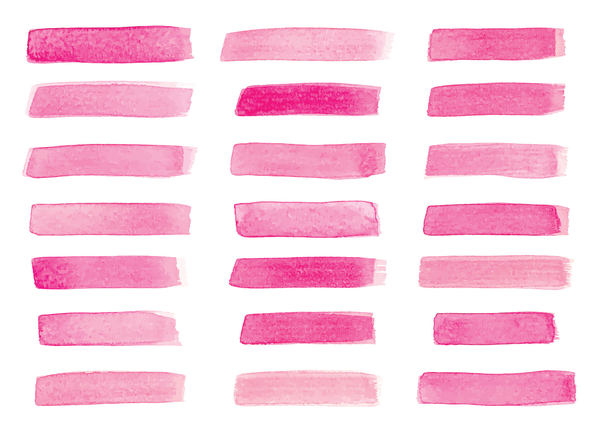 Pink watercolor stain. Watercolor background. Pink watercolor brush ...