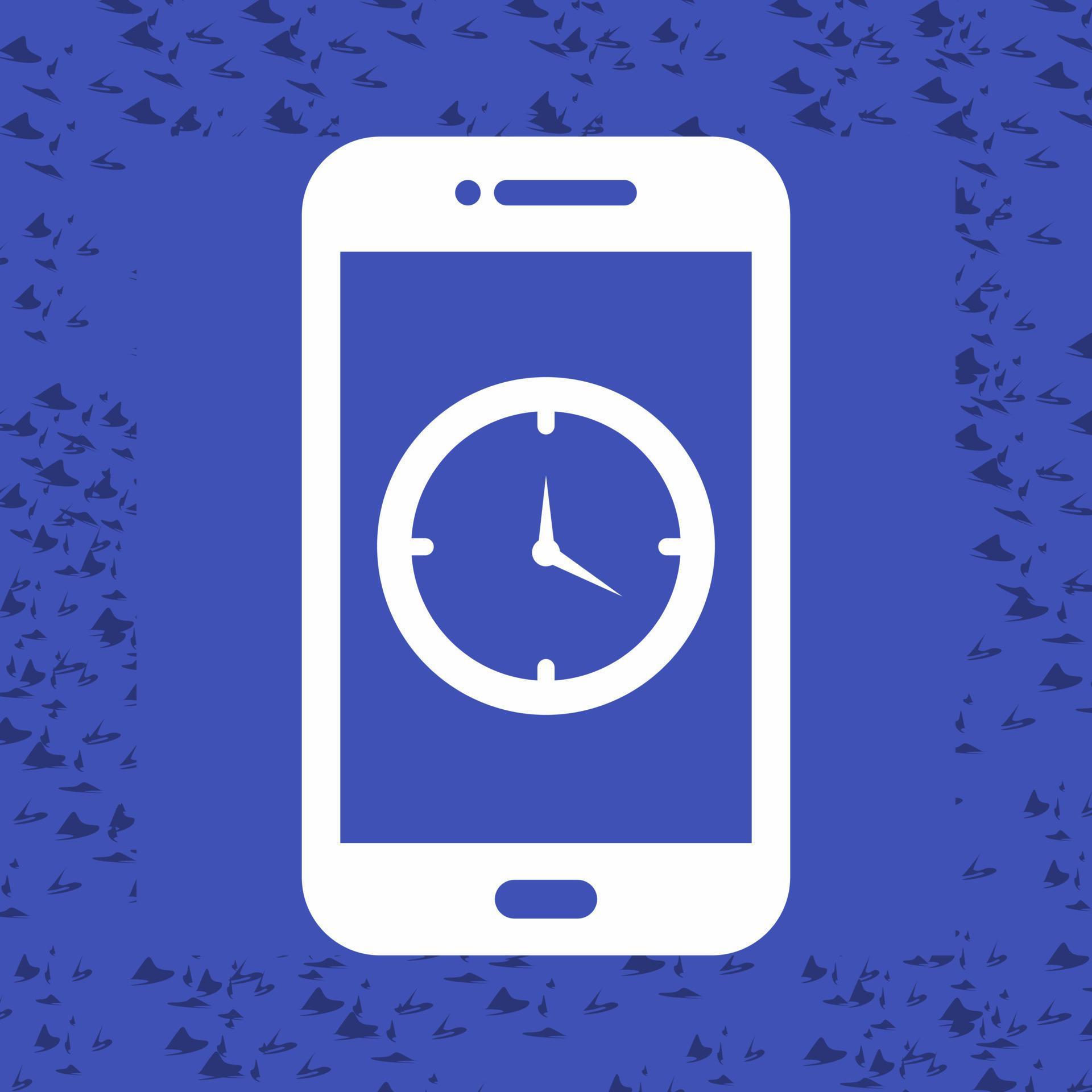 Clock App Vector Icon 22302332 Vector Art at Vecteezy