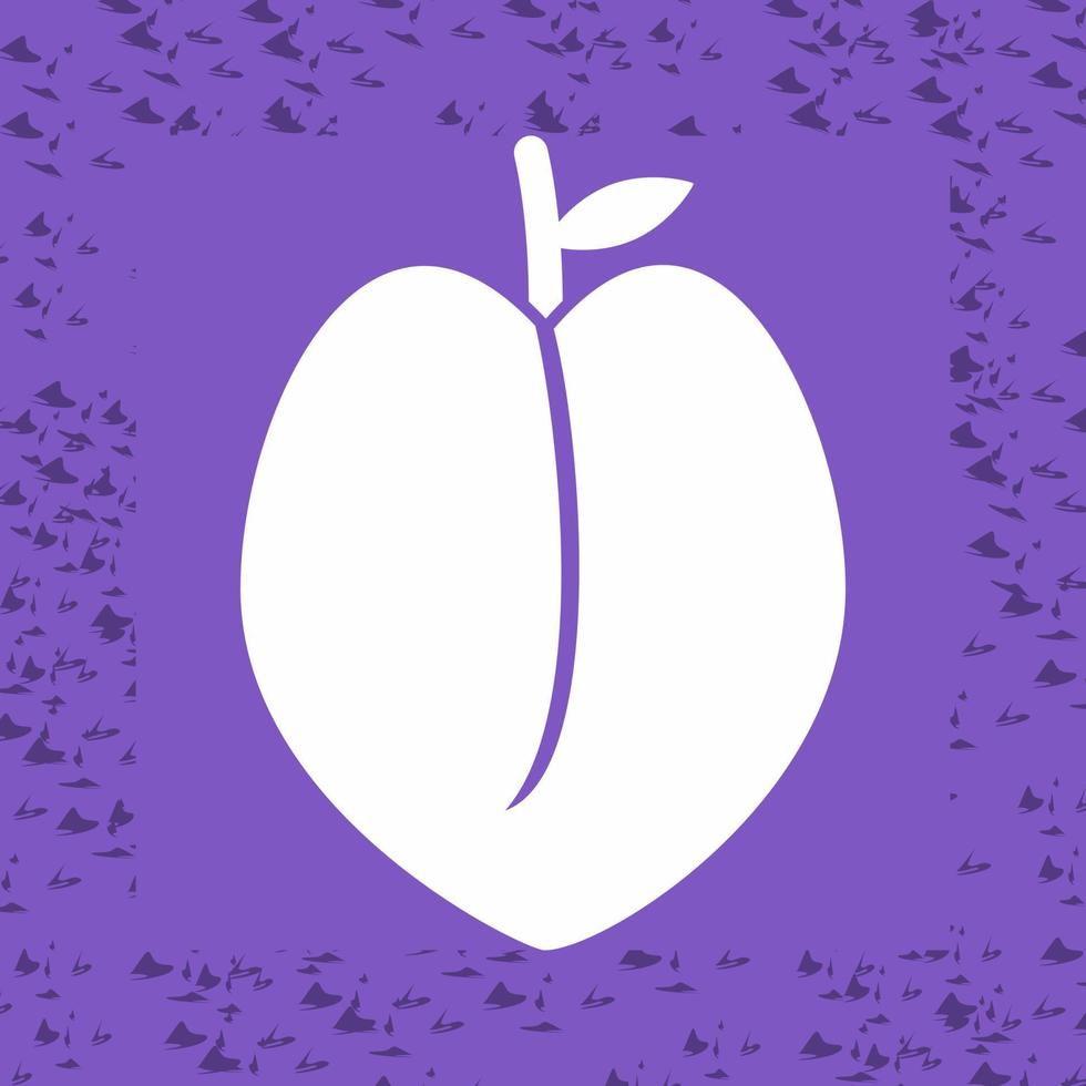 Peach Vector Icon
