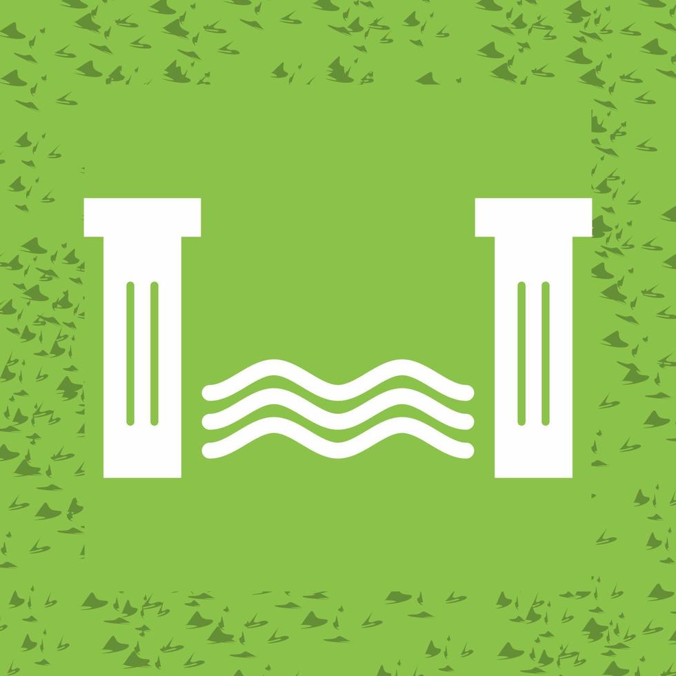 Water Dam Vector Icon