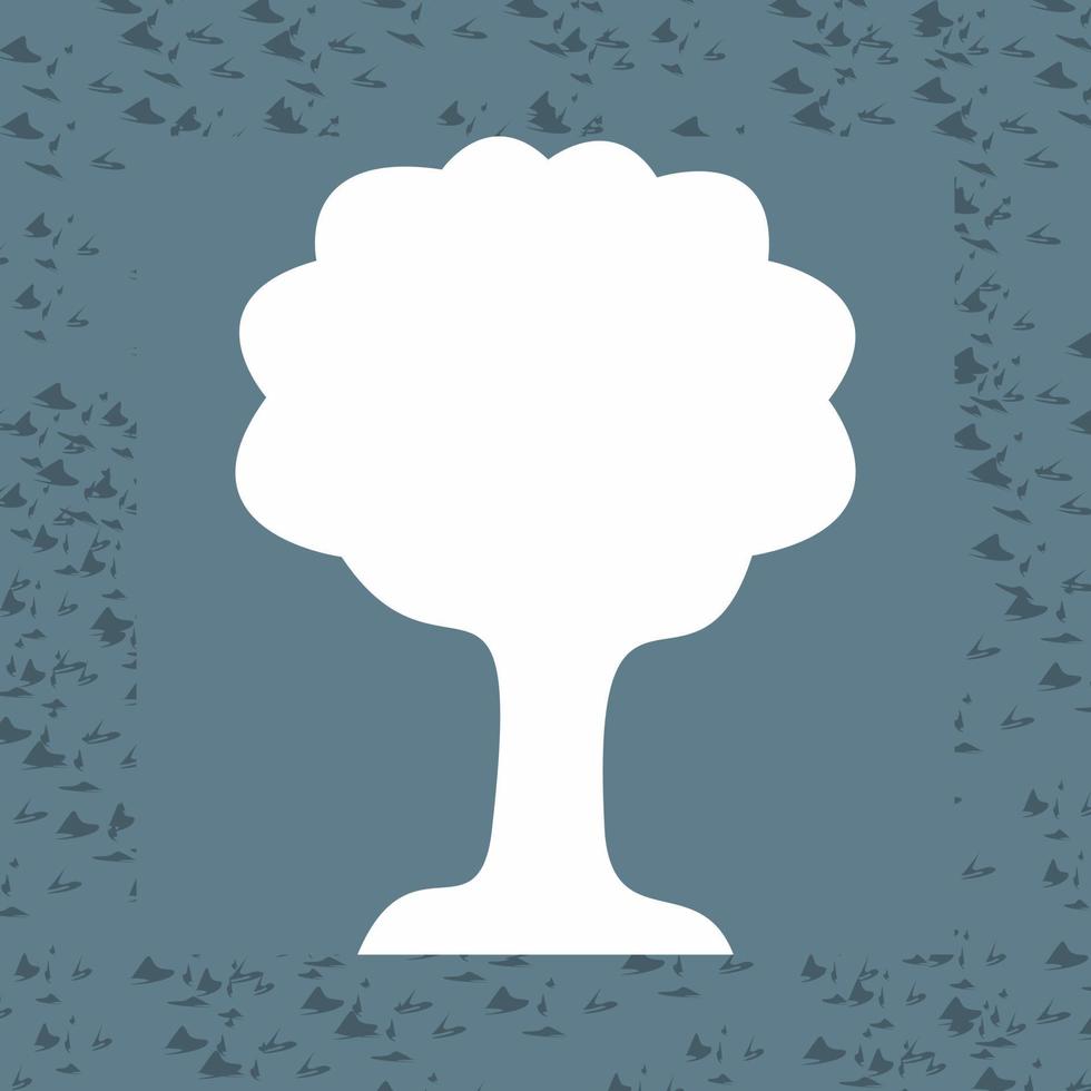 icono de vector de árbol