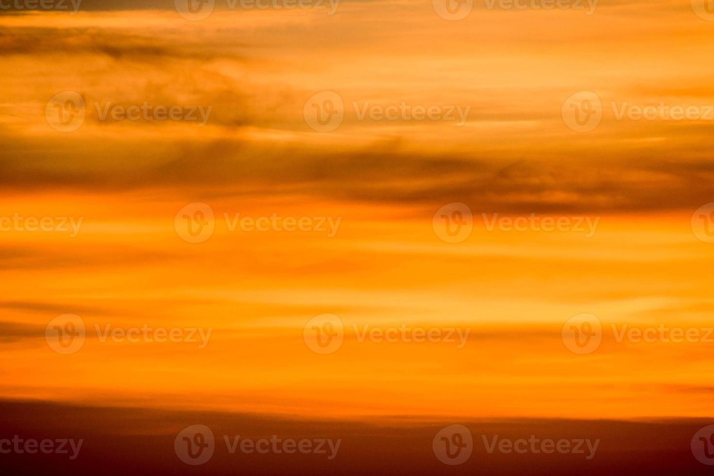 Colourful sky at sunset photo