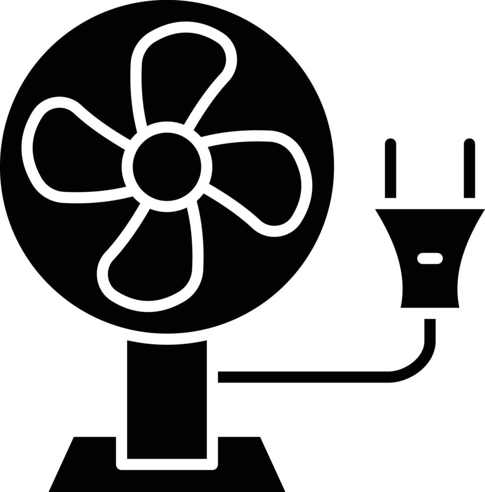 Vector Design Electric Fan Icon Style