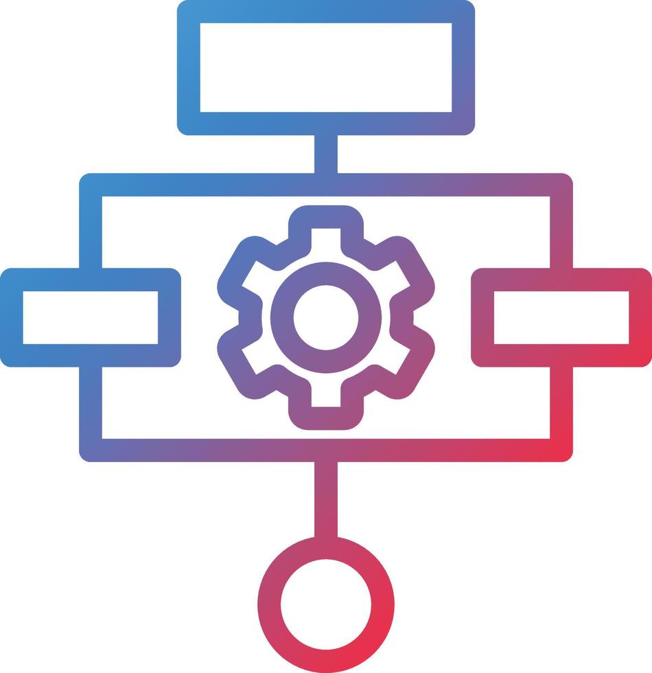 Vector Design Algorithm Icon Style